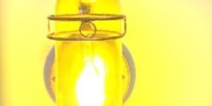 Glass Bottle Wall Light Lamp