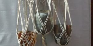 Three Tier Macrame Plant Hanger