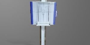 Vertical Bucky X Ray Stand with Chest Stand