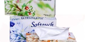 SofTouch 2 Ply Face Tissue Paper 100 Pulls