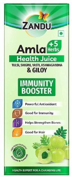 Zandu Amla 5 Herb Vitamin C Antioxidant Shealth Juice