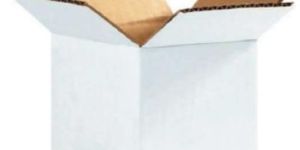 Laminated White Corrugated Box