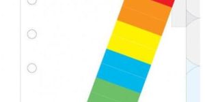 Multi Coloured Labels