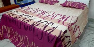 BED SHEET WITH TWO PILOW COVERS