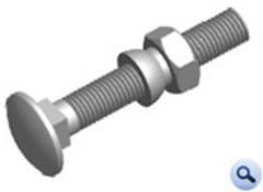 Mushroom Headed Bolt