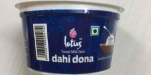 Yogurt Plastic Sleeved Cup