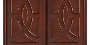 Coated Wooden Door