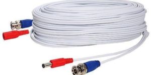 CCTV White Camera Cable