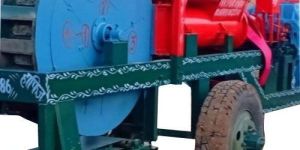 Semi Automatic Rotary Clay Brick Making Machine