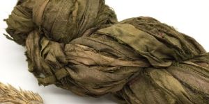 Recycled Sari Silk Ribbon