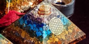 Seven Chakra Orgone Pyramid