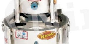 Round and Square Stainless Steel Chulha