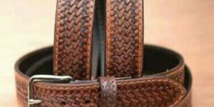 Hand Tooling Work Leather Belt