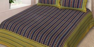 Cotton Printed Double Bedsheet