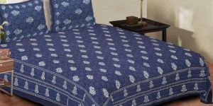 Hand Block Printed Double Bedsheet