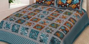 Sanganeri Printed Double Bedsheet