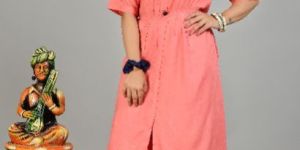 Women Kurta and Sharara Set Cotton Rayon Blend