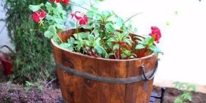 Wood Garden Planter