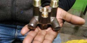 Brass Gas Cutter Body Forging