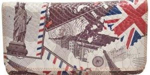 Leather Clutch Purse