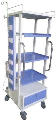 Hospital Monitor Trolley