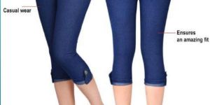 Ladies Denim Capris