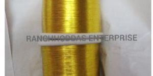 Lemon Gold Half Fine Zari Thread