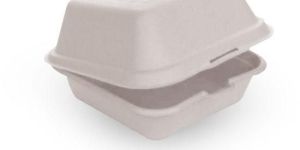 2 Compartment Bagasse Clamshell