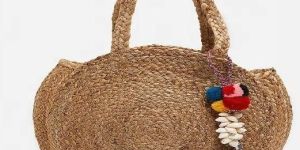 Casual Natural Fibre Jute Shopping Bags