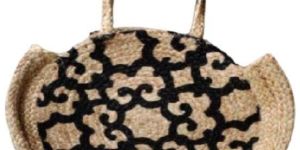 Designer Jute Tote Handbags