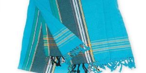 Hammam Cotton Fouta African Kikoy Striped Towel with Terry