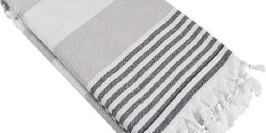 Soft Multi Purpose Hammam Cotton Fouta Turkish Bath Towel with Fringes