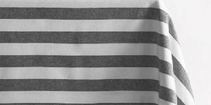 Striped Pure Cotton Jacquard Woven Tablecloth