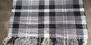 Vintage Bohemian Hand Woven Indian Cotton Rugs