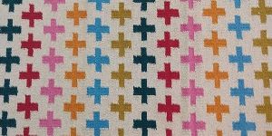 Vintage Handloomed Multi Color Cotton Rugs