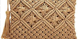 Vintage Macrame Crochet Clutches