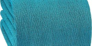 Yarn Dyed Lightweight Cotton Throw Blankets