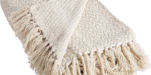 Yarn Dyed Woven Cotton Throw Blankets