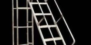 Aluminum Trolley Step Ladder