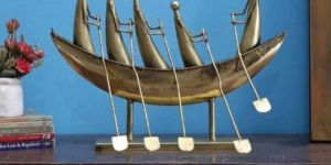 Iron Boat Decor Tabletop