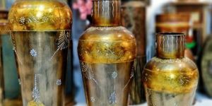 Iron Golden Pot Set of 3