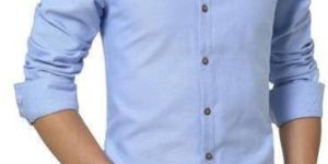 Mens Plain Cotton Shirt