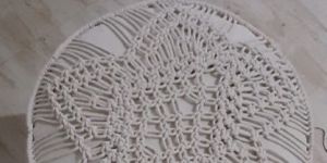 Macrame Stool Handmade