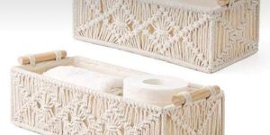 Macrame Storage Baskit Boho