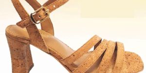 Women Cork Fabric Sandals