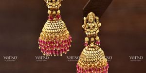 201101 Gold Polish Alloy Earings