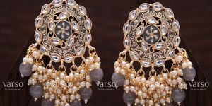 211097 Gold Polish Alloy Earings