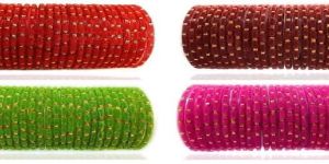 Velvet Glass Bangles PO 96