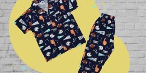 Kids Printed Night Suit