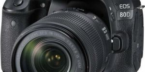 Canon EOS 80D Digital SLR Camera w/18-135mm Lens